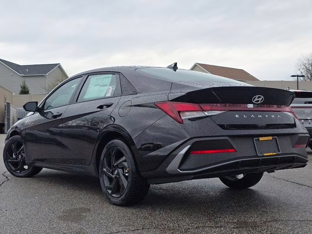 2026 Abyss Black Hyundai Elantra SEL Sport FWD Sedan