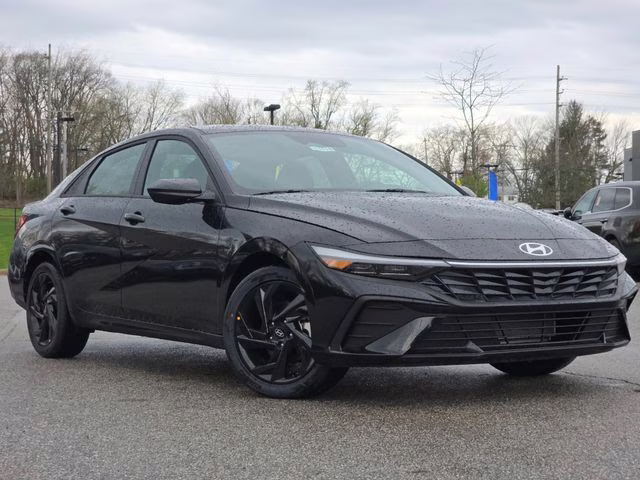 2026 Abyss Black Hyundai Elantra SEL Sport FWD Sedan