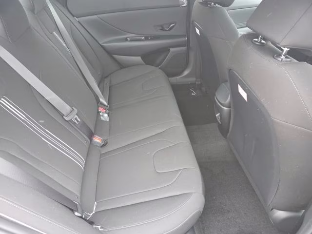 2026 Serenity White Hyundai Elantra Hybrid SEL Sport FWD Sedan