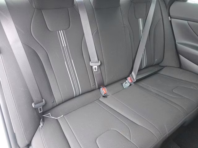 2026 Serenity White Hyundai Elantra Hybrid SEL Sport FWD Sedan