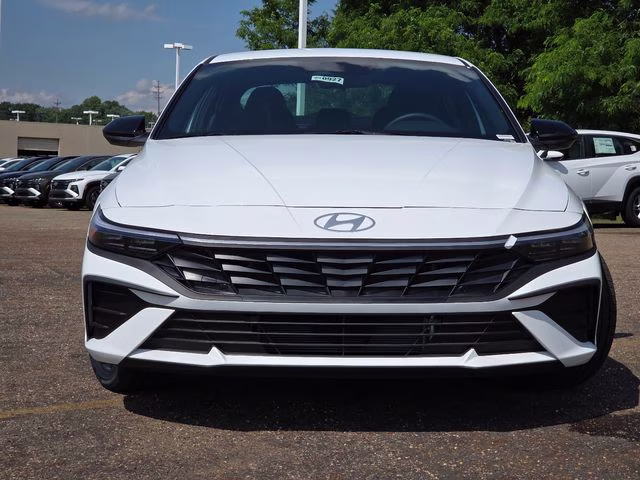 2026 Serenity White Pearl Hyundai Elantra Hybrid SEL Sport FWD Sedan