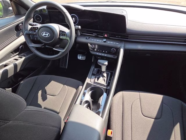 2026 Serenity White Pearl Hyundai Elantra Hybrid SEL Sport FWD Sedan