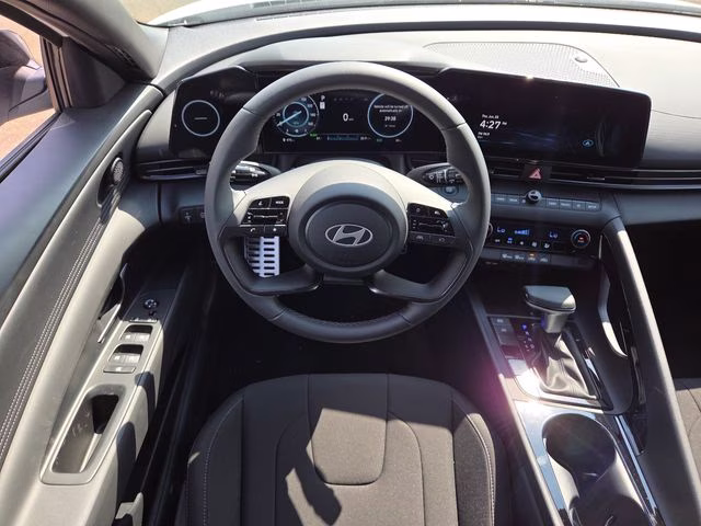 2026 Serenity White Pearl Hyundai Elantra Hybrid SEL Sport FWD Sedan