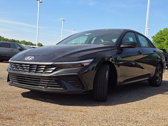 2026 Abyss Black Hyundai Elantra Hybrid SEL Sport FWD Sedan