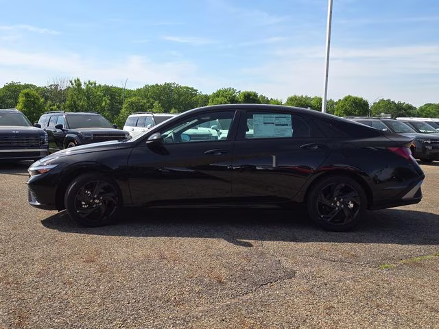 2026 Abyss Black Hyundai Elantra Hybrid SEL Sport FWD Sedan