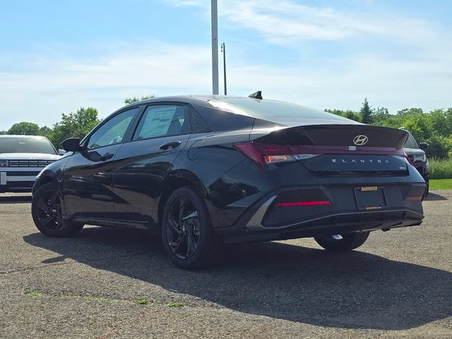 2026 Abyss Black Hyundai Elantra Hybrid SEL Sport FWD Sedan