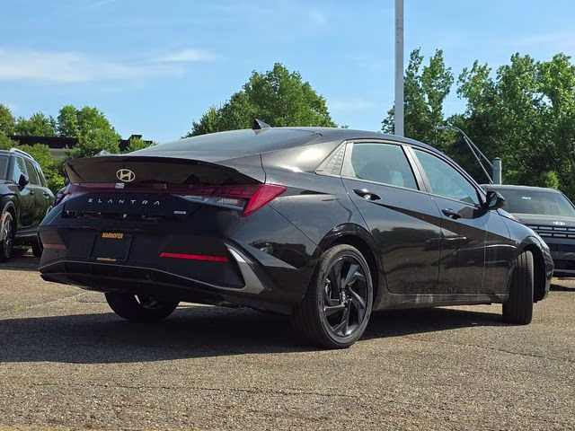 2026 Abyss Black Hyundai Elantra Hybrid SEL Sport FWD Sedan