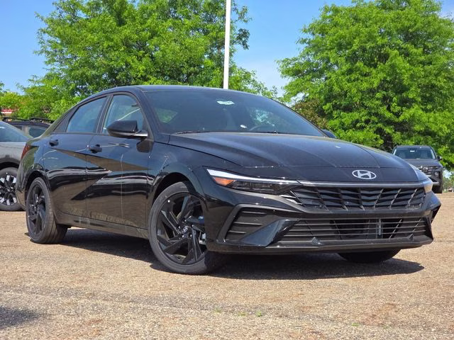 2026 Abyss Black Hyundai Elantra Hybrid SEL Sport FWD Sedan