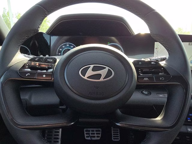 2026 Abyss Black Hyundai Elantra Hybrid SEL Sport FWD Sedan