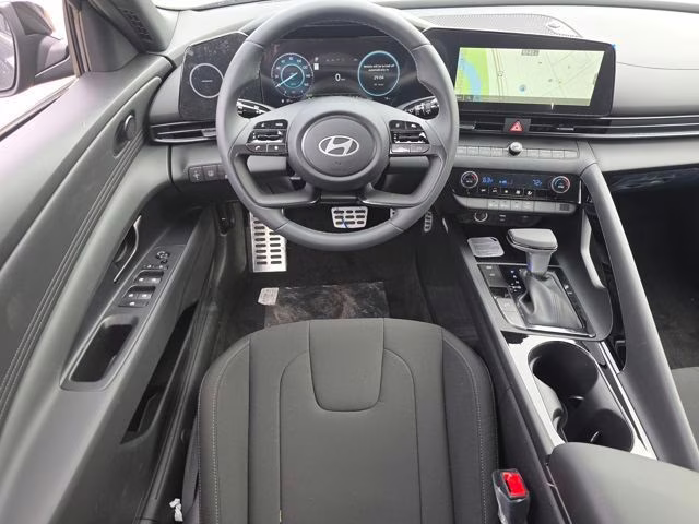 2026 Abyss Black Hyundai Elantra Hybrid SEL Sport FWD Sedan