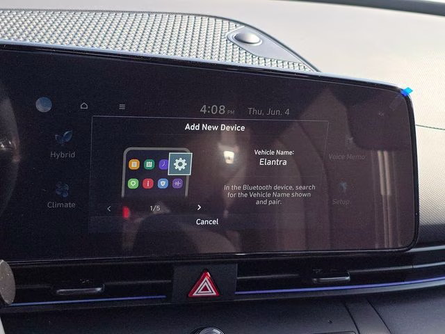 2026 Abyss Black Hyundai Elantra Hybrid SEL Sport FWD Sedan