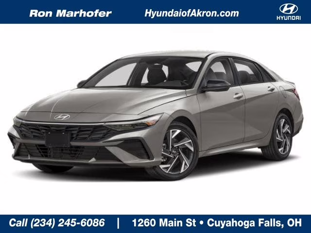 2026 Fluid Metal Hyundai Elantra Hybrid SEL Sport FWD Sedan
