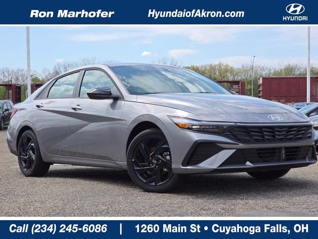 2026 Fluid Metal Hyundai Elantra Hybrid SEL Sport FWD Sedan