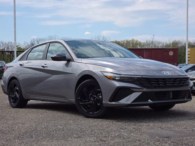2026 Fluid Metal Hyundai Elantra Hybrid SEL Sport FWD Sedan