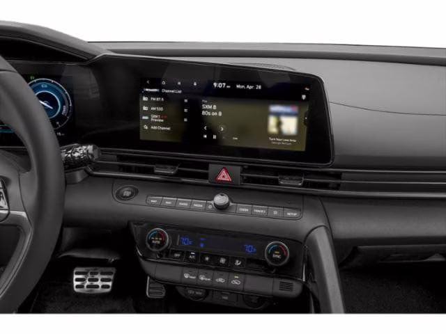 2026 Fluid Metal Hyundai Elantra Hybrid SEL Sport FWD Sedan