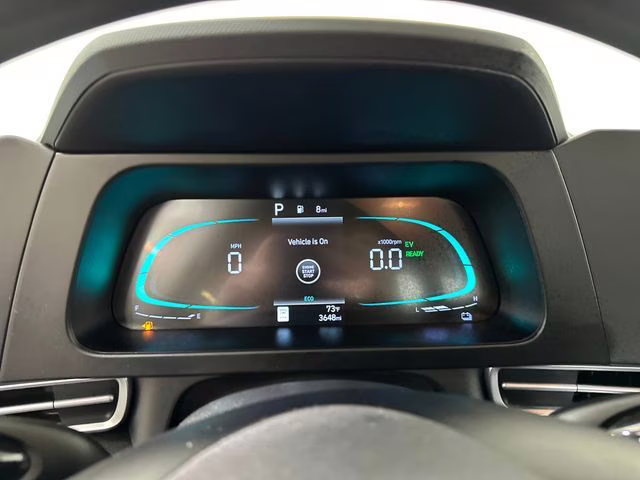 2025 Intense Blue Hyundai Elantra Hybrid Blue FWD Sedan
