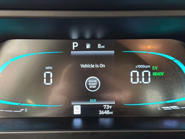 2025 Intense Blue Hyundai Elantra Hybrid Blue FWD Sedan