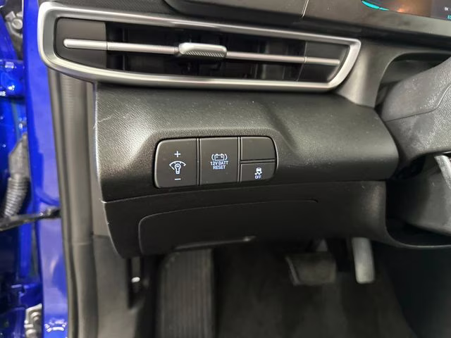 2025 Intense Blue Hyundai Elantra Hybrid Blue FWD Sedan