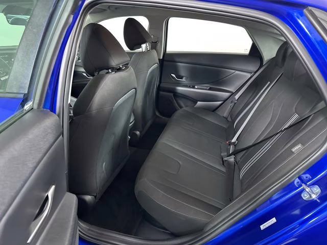 2025 Intense Blue Hyundai Elantra Hybrid Blue FWD Sedan