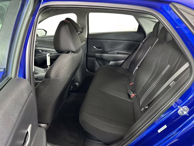 2025 Intense Blue Hyundai Elantra Hybrid Blue FWD Sedan