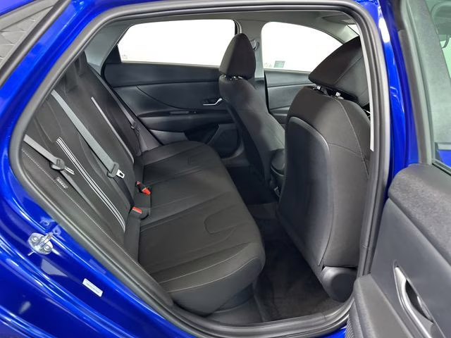 2025 Intense Blue Hyundai Elantra Hybrid Blue FWD Sedan