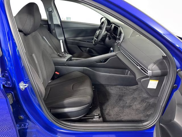 2025 Intense Blue Hyundai Elantra Hybrid Blue FWD Sedan