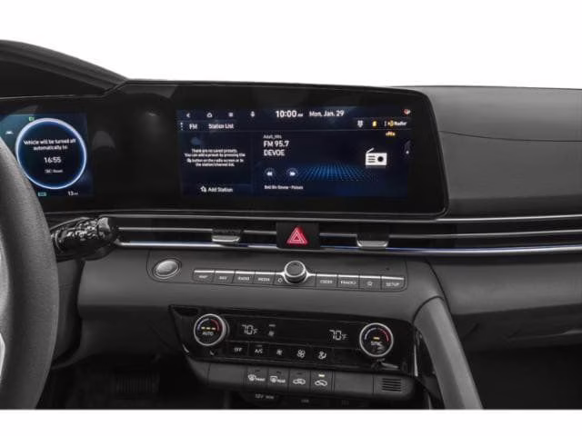 2026 Ecotronic Gray Pearl Hyundai Elantra Hybrid Blue FWD Sedan
