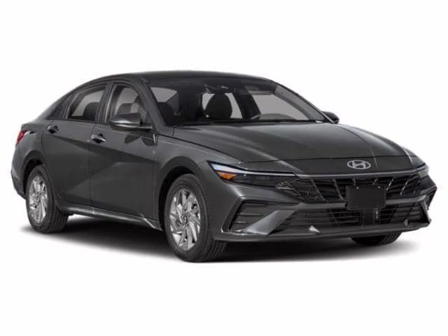 2026 Ecotronic Gray Pearl Hyundai Elantra Hybrid Blue FWD Sedan