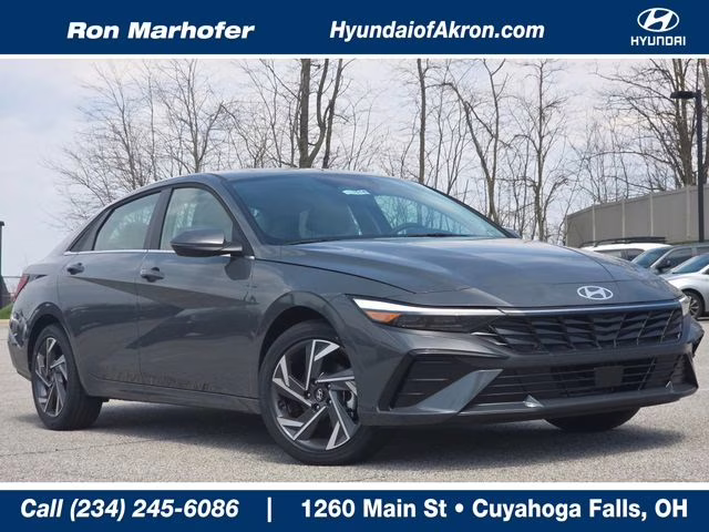 2026 Ecotronic Gray Hyundai Elantra Limited FWD Sedan