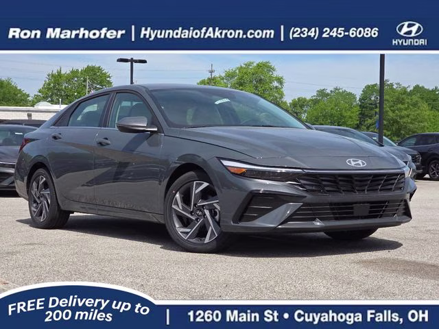2026 Ecotronic Gray Hyundai Elantra Limited FWD Sedan