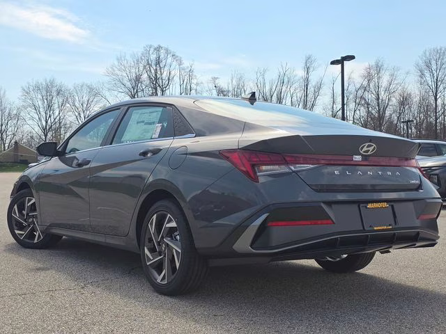 2026 Ecotronic Gray Hyundai Elantra Limited FWD Sedan