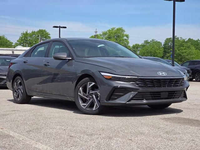 2026 Ecotronic Gray Hyundai Elantra Limited FWD Sedan