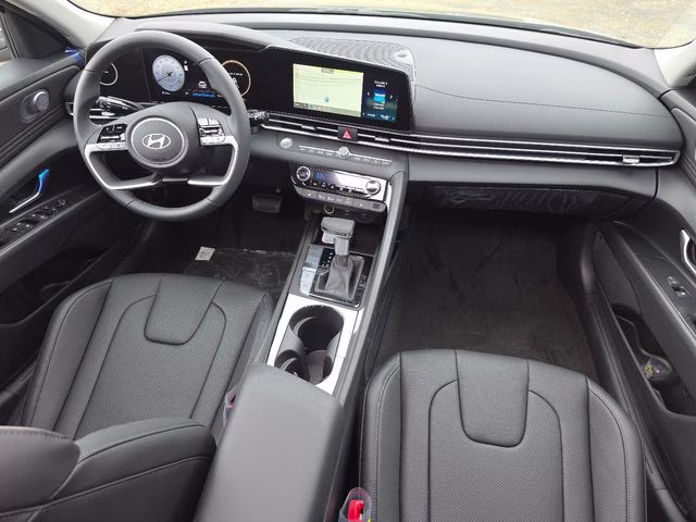 2026 Amazon Gray Hyundai Elantra Limited FWD Sedan
