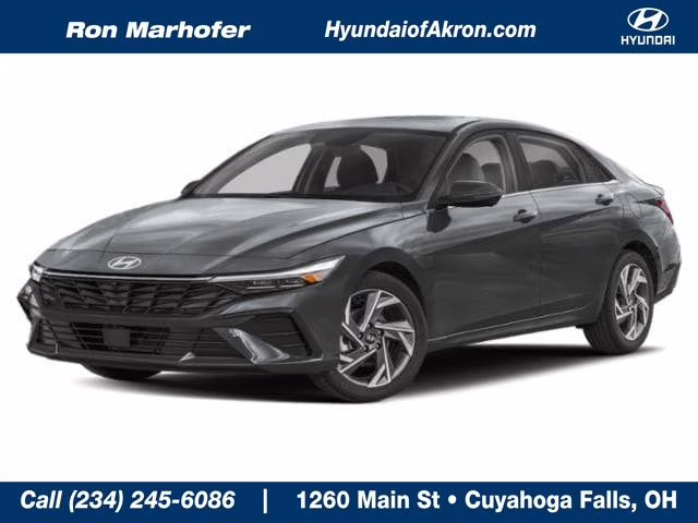 2026 Ecotronic Gray Hyundai Elantra Limited FWD Sedan
