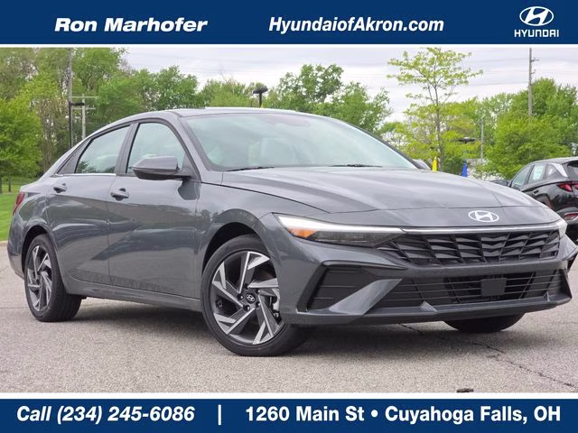 2026 Ecotronic Gray Hyundai Elantra Limited FWD Sedan