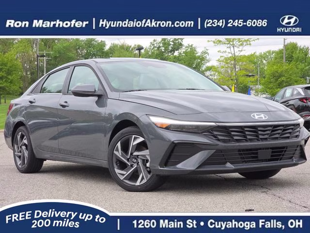 2026 Ecotronic Gray Hyundai Elantra Limited FWD Sedan