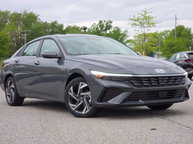 2026 Ecotronic Gray Hyundai Elantra Limited FWD Sedan