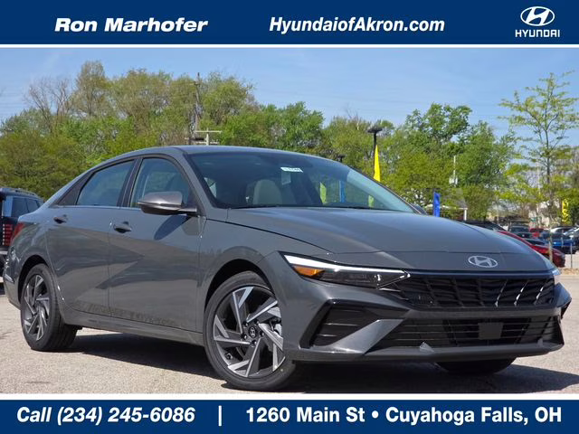 2026 Ecotronic Gray Hyundai Elantra Limited FWD Sedan
