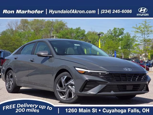 2026 Ecotronic Gray Hyundai Elantra Limited FWD Sedan