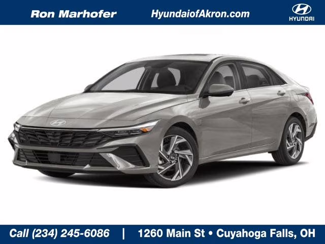 2026 Fluid Metal Hyundai Elantra Limited FWD Sedan