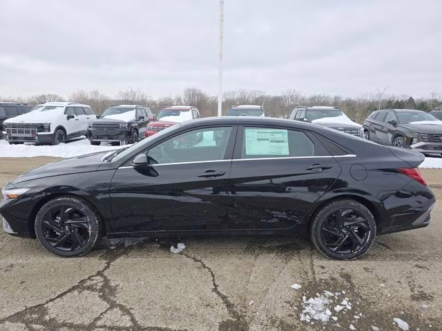 2026 Abyss Black Hyundai Elantra SEL Sport FWD Sedan