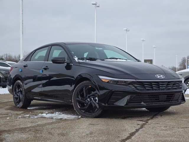 2026 Abyss Black Hyundai Elantra SEL Sport FWD Sedan