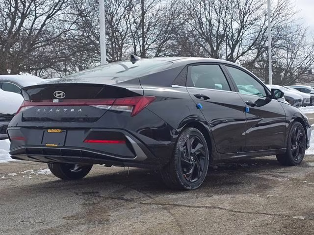 2026 Abyss Black Hyundai Elantra SEL Sport FWD Sedan