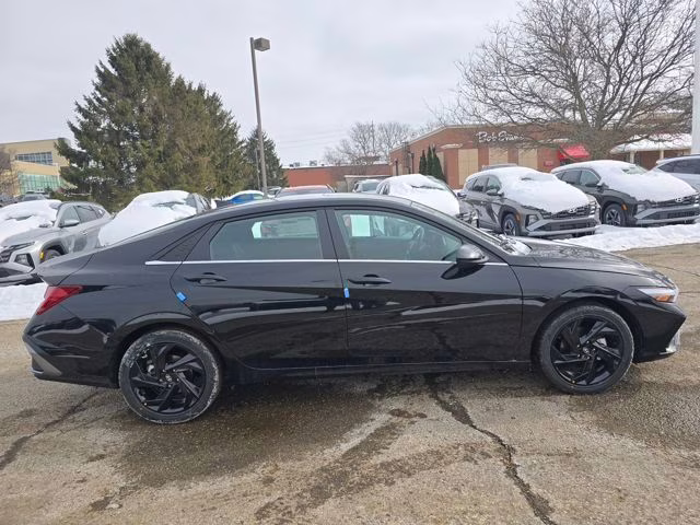 2026 Abyss Black Hyundai Elantra SEL Sport FWD Sedan