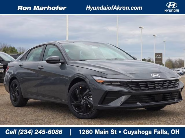 2026 Ecotronic Gray Hyundai Elantra SEL Sport FWD Sedan