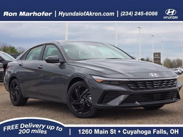 2026 Ecotronic Gray Hyundai Elantra SEL Sport FWD Sedan
