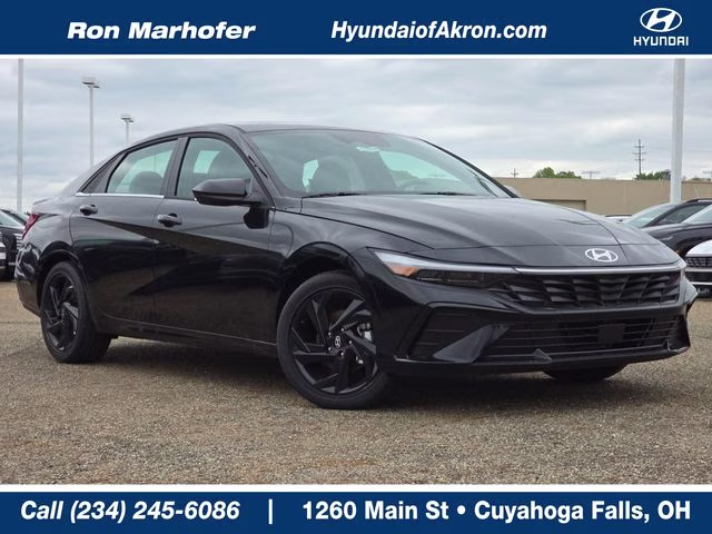 2026 Abyss Black Hyundai Elantra SEL Sport FWD Sedan