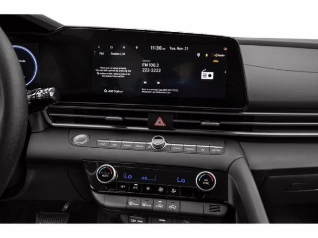 2026 Abyss Black Hyundai Elantra SEL Sport FWD Sedan