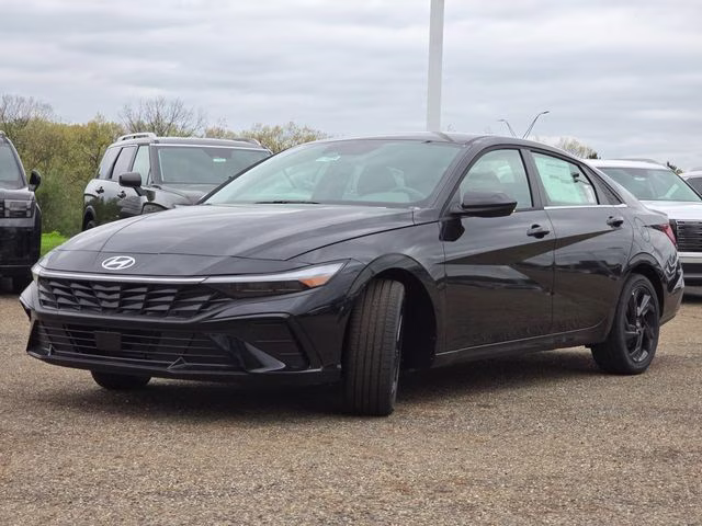 2026 Abyss Black Hyundai Elantra SEL Sport FWD Sedan