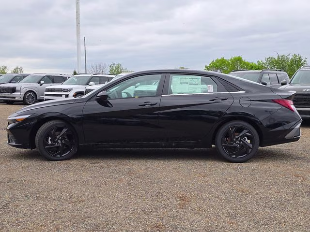 2026 Abyss Black Hyundai Elantra SEL Sport FWD Sedan